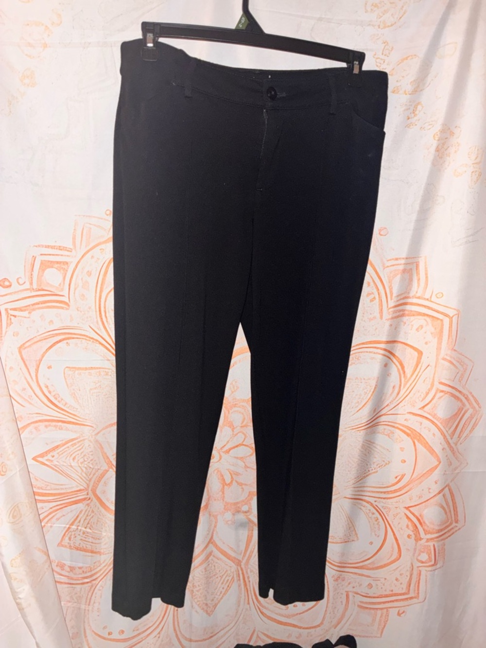 Lee Black Women’s Dress/Lounge Pants - Classic Tailored Style - Picture 2 of 5